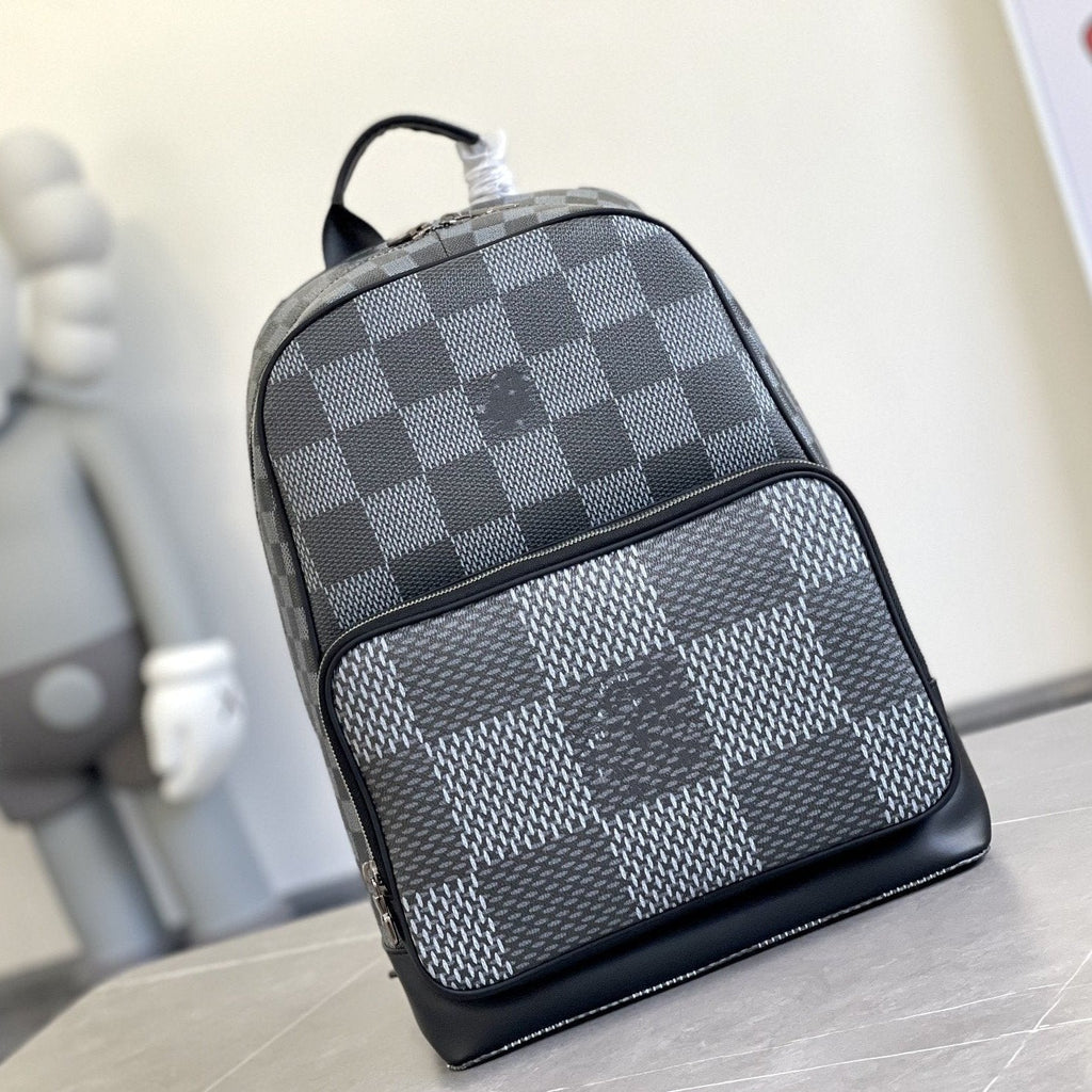 Louis Vuitton Campus Backpack 30 Gray Damier Graphite
