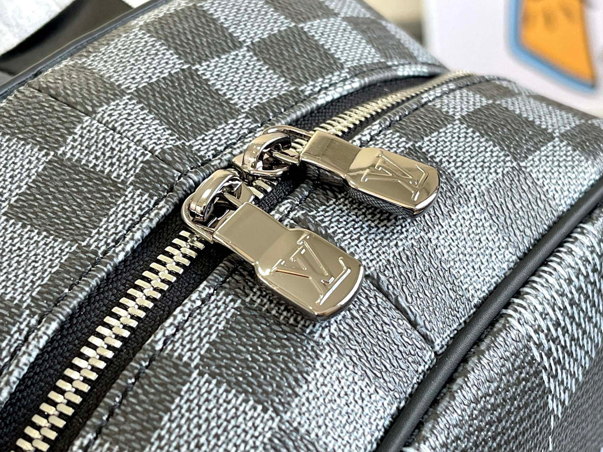 Louis Vuitton Campus Backpack 30 Gray Damier Graphite