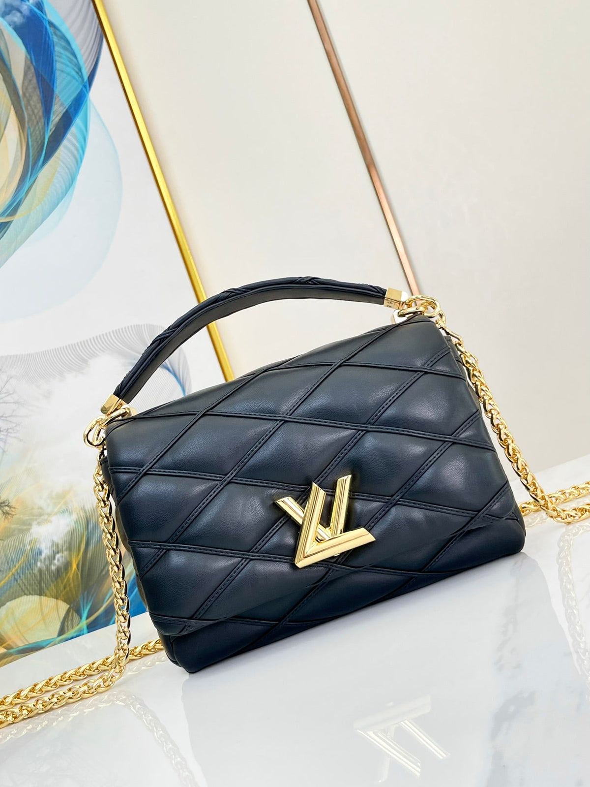 Louis Vuitton GO-14 mm 23 Black Bag