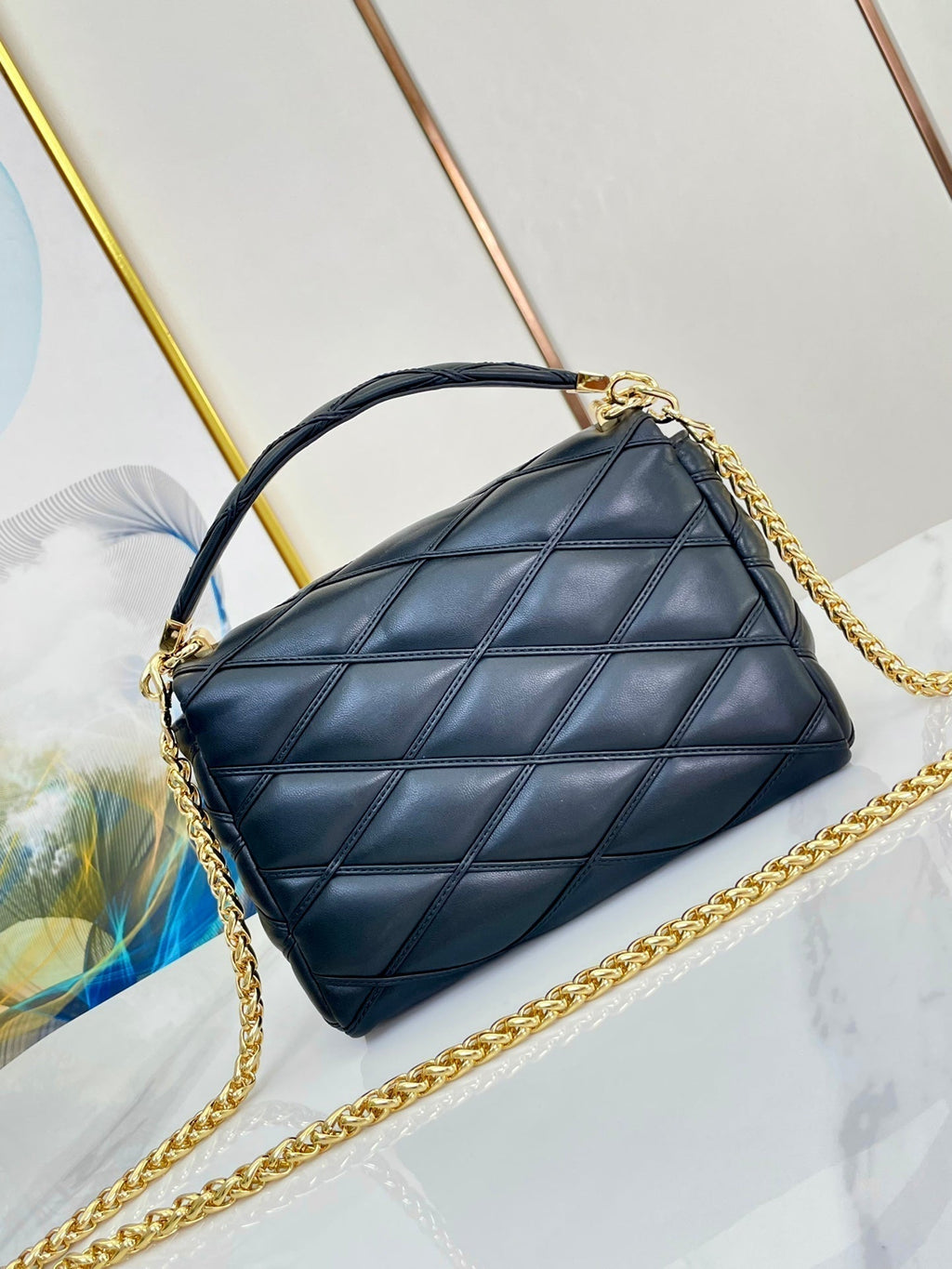 Louis Vuitton GO-14 mm 23 Black Bag