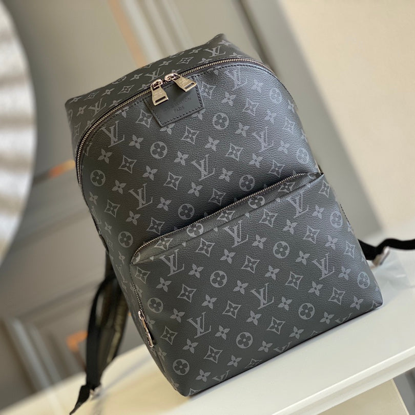 Louis Vuitton Backpack 40 in Gun Metal Monogram Eclipse Canvas