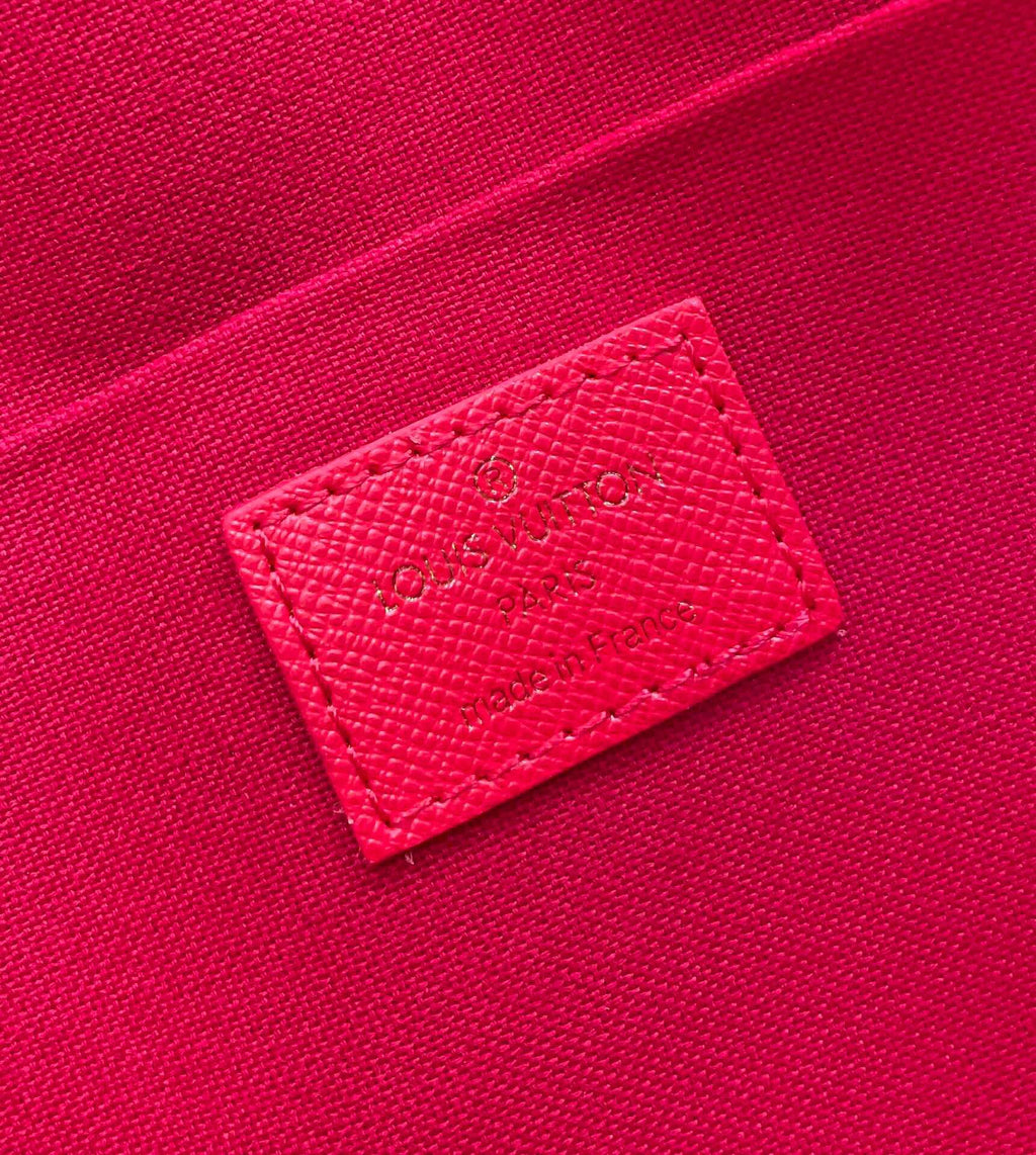 Louis Vuitton Félicie Pochette 21 in Brown Damier Ebene Coated Canvas Gold Hardware Bag