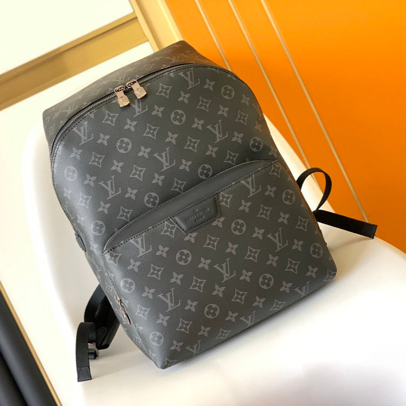 Louis Vuitton Discovery PM Backpack 40 in Black Monogram Eclipse Canvas and Calfskin