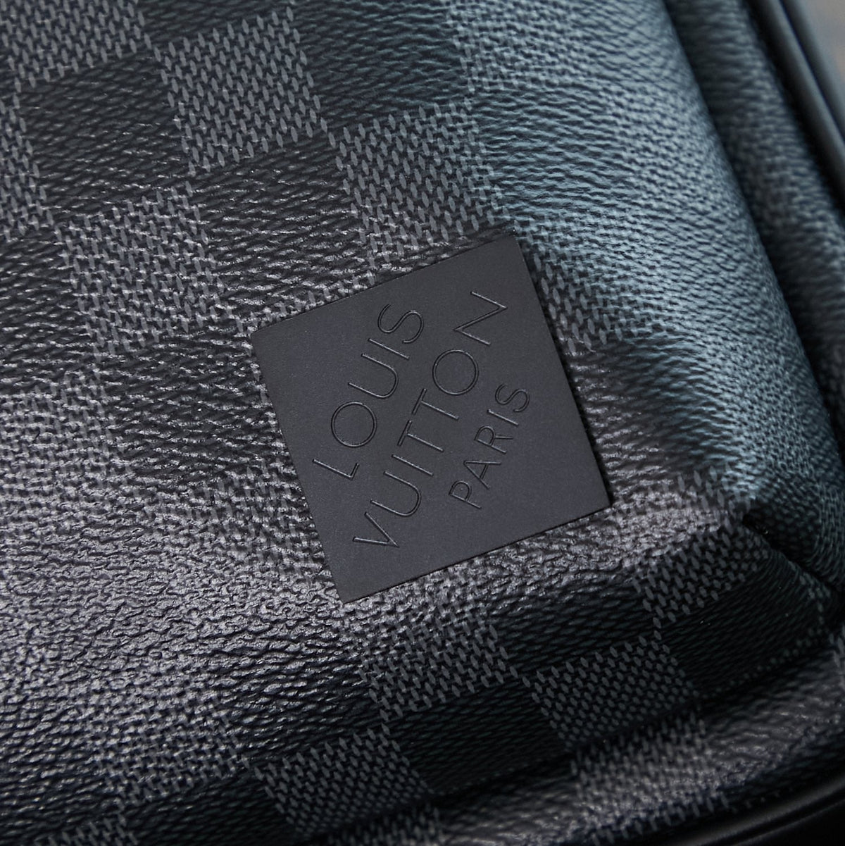 Louis Vuitton Avenue Slingbag 31 in Black Damier Graphite Canvas Bag
