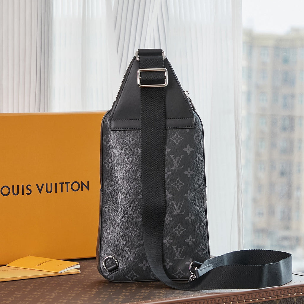 Louis Vuitton Avenue Slingbag 31 in Black Monogram Eclipse Canvas Bag