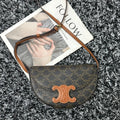 Celine Besace Triphome 23 Black Pattern Calfskin Bag