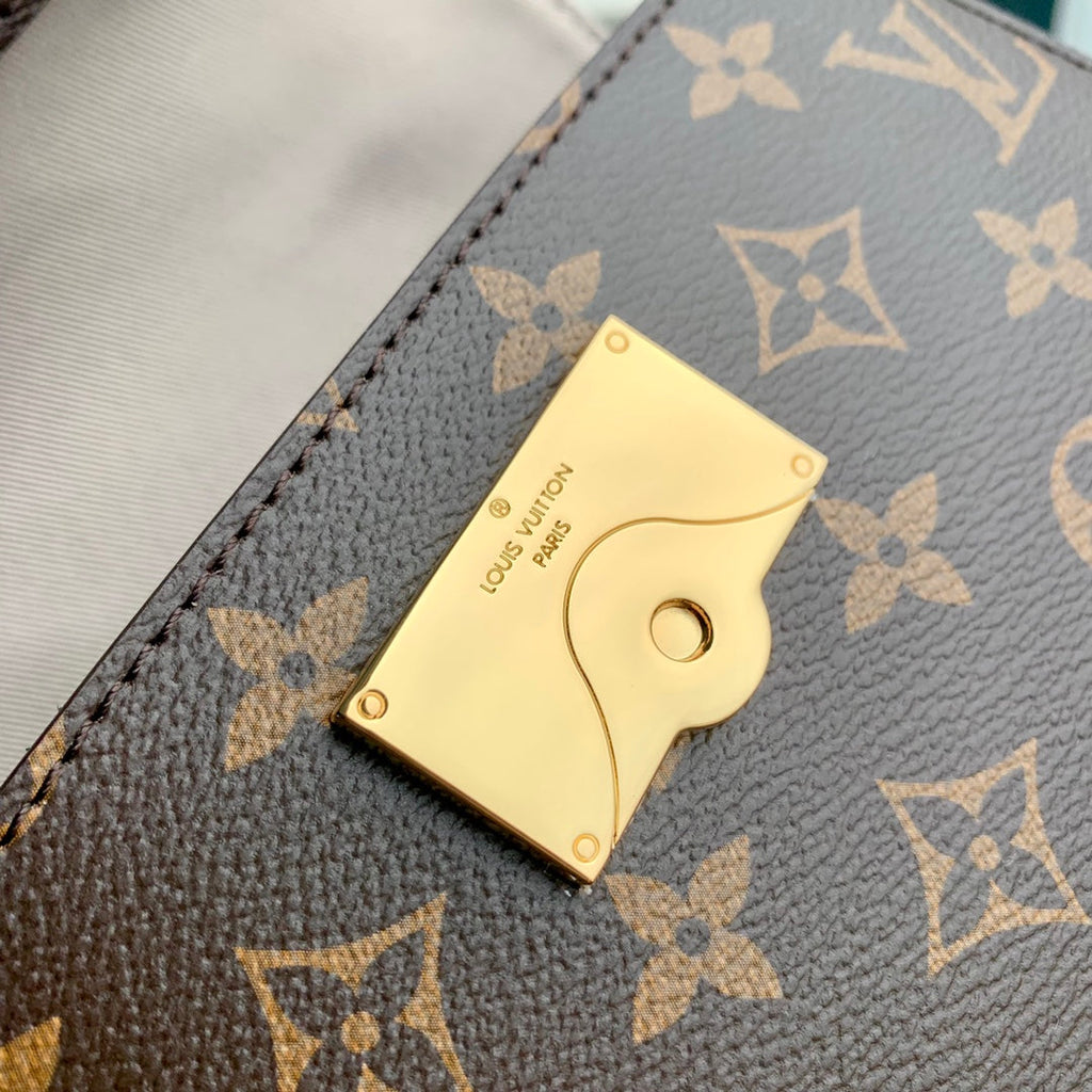 Louis Vuitton Cluny Mini 20 in Brown Monogram Canvas Bag