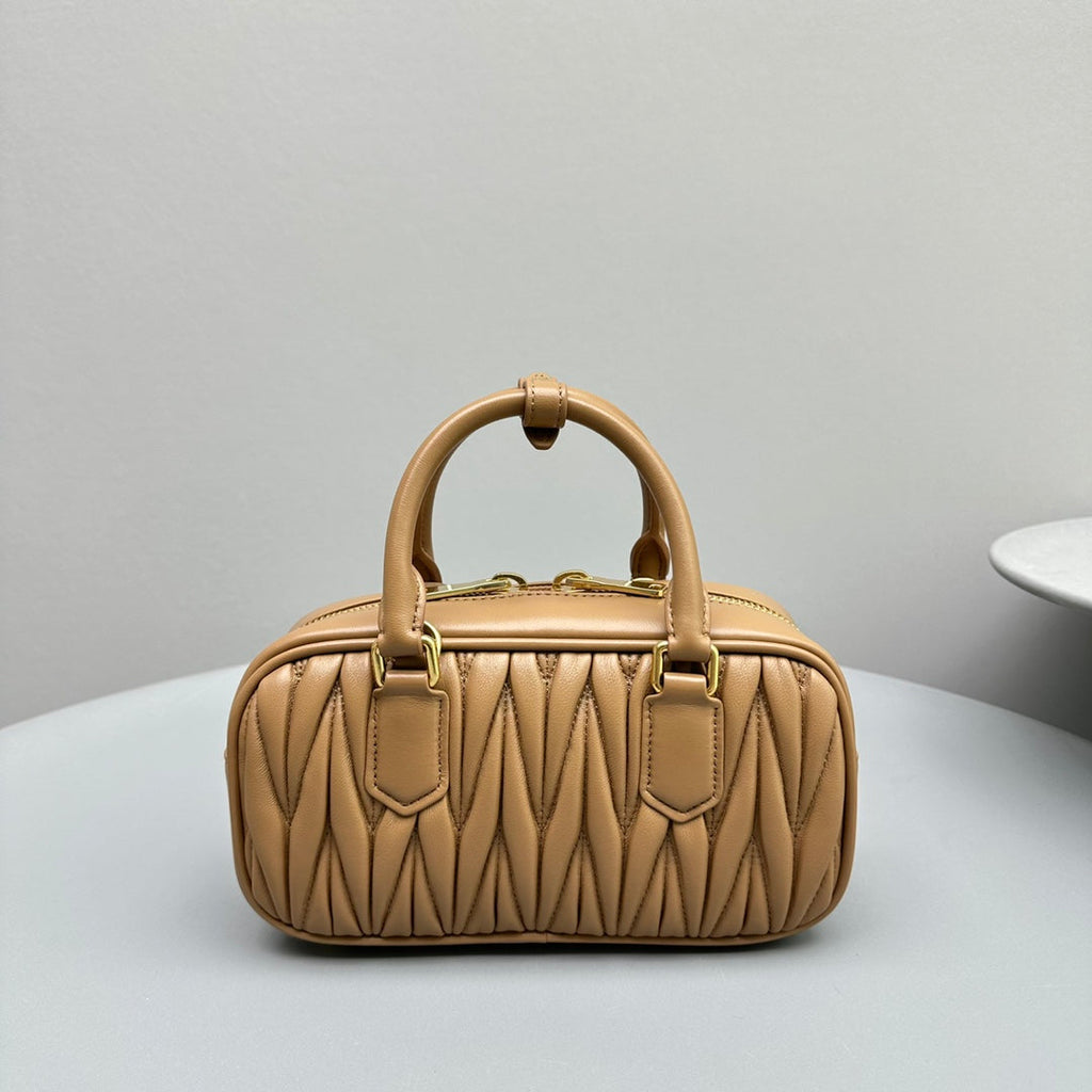 Arcadie 23 Bag in Naples Yellow Lambskin
