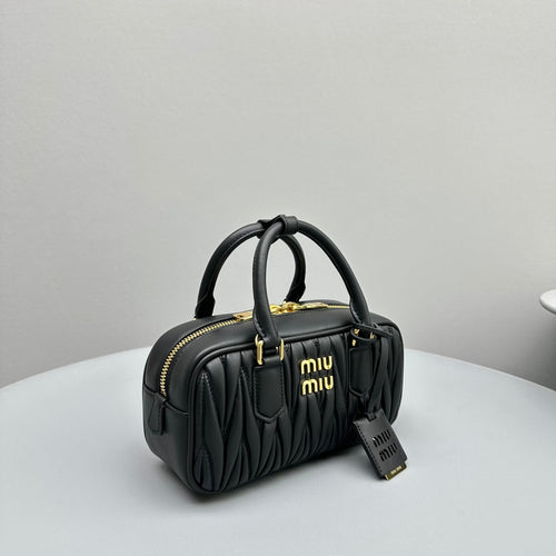 Arcadie 23 Bag in Black Lambskin
