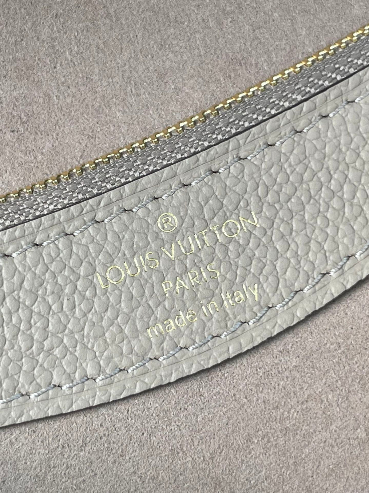 Louis Vuitton Diane 23 in Tourterelle White Monogram Empreinte Leather Bag