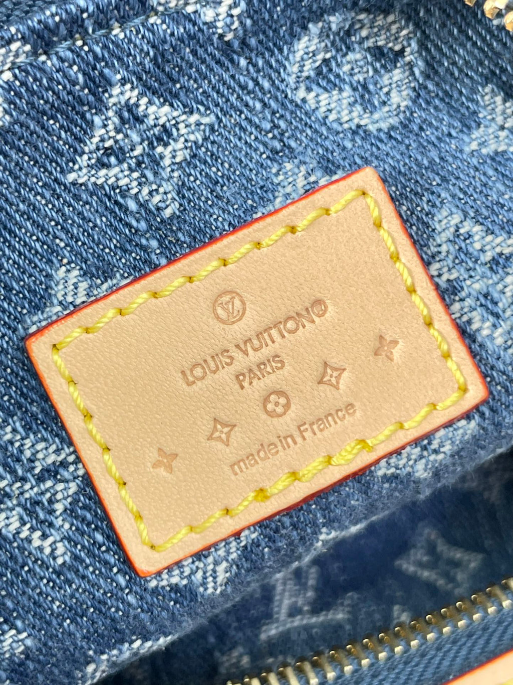 Louis Vuitton Hills Pochette 18 in Blue Monogram Denim Bag