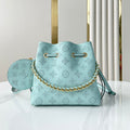 Louis Vuitton Bella 22 in Sky Blue Monogram Perforated Calfskin Bag