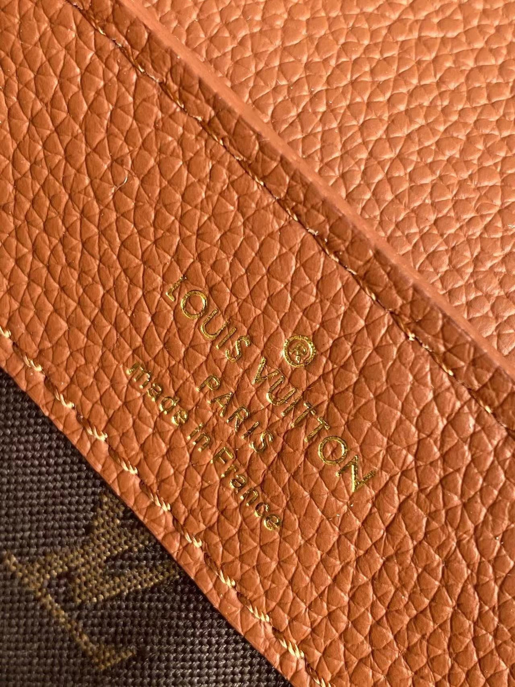 Louis Vuitton Dauphine Soft MM 24 in Cognac Calfskin Gold Hardware Bag