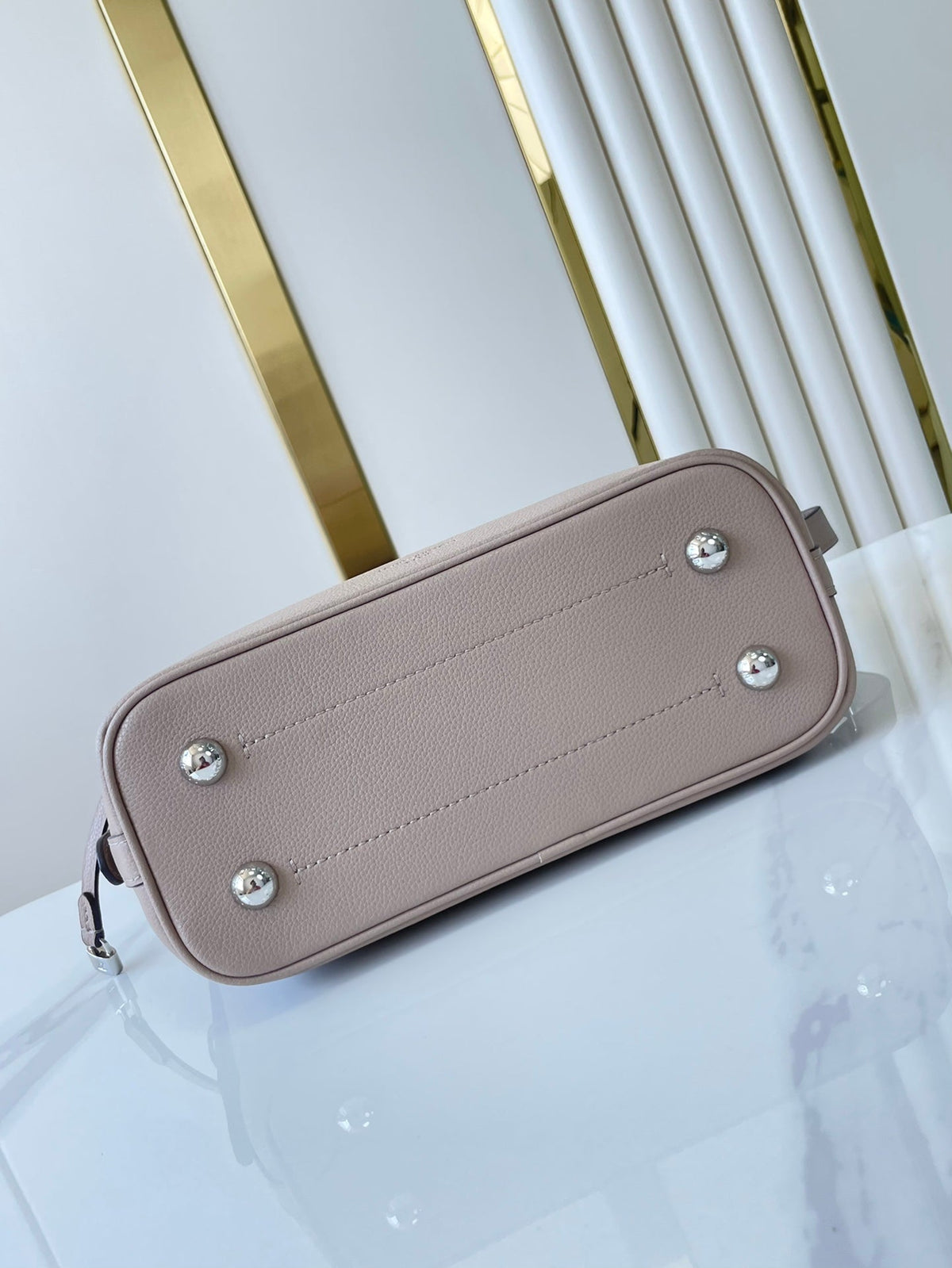 Louis Vuitton Flore 28 in Galet Perforated Calfskin Bag