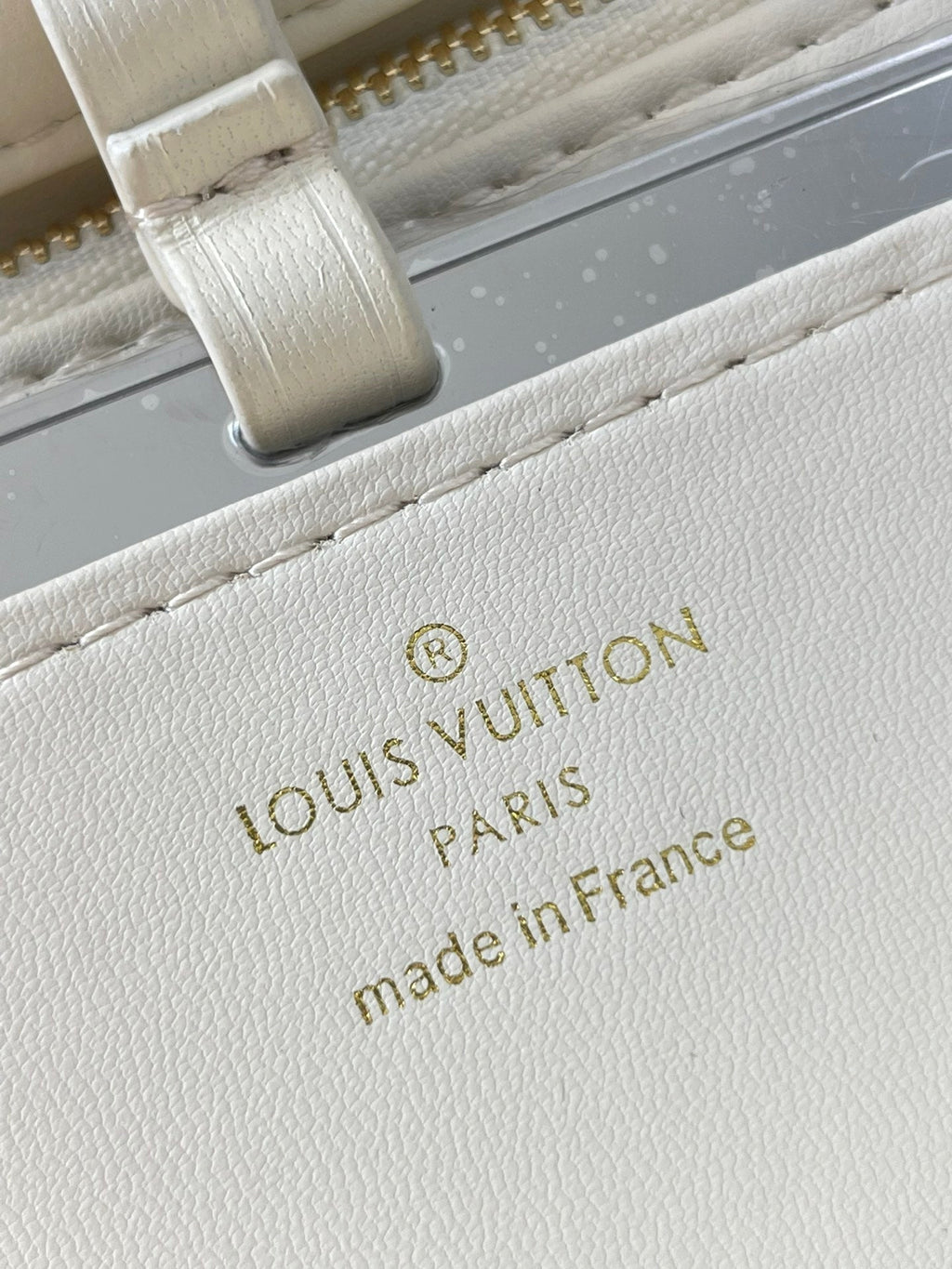 Louis Vuitton GO-14 PM 20 in Cream Quilted Lambskin Gold Hardware Bag