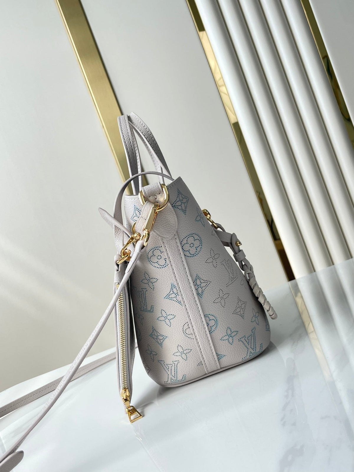 Louis Vuitton Blossom PM 20 in Blume Perforated Calfskin Bag