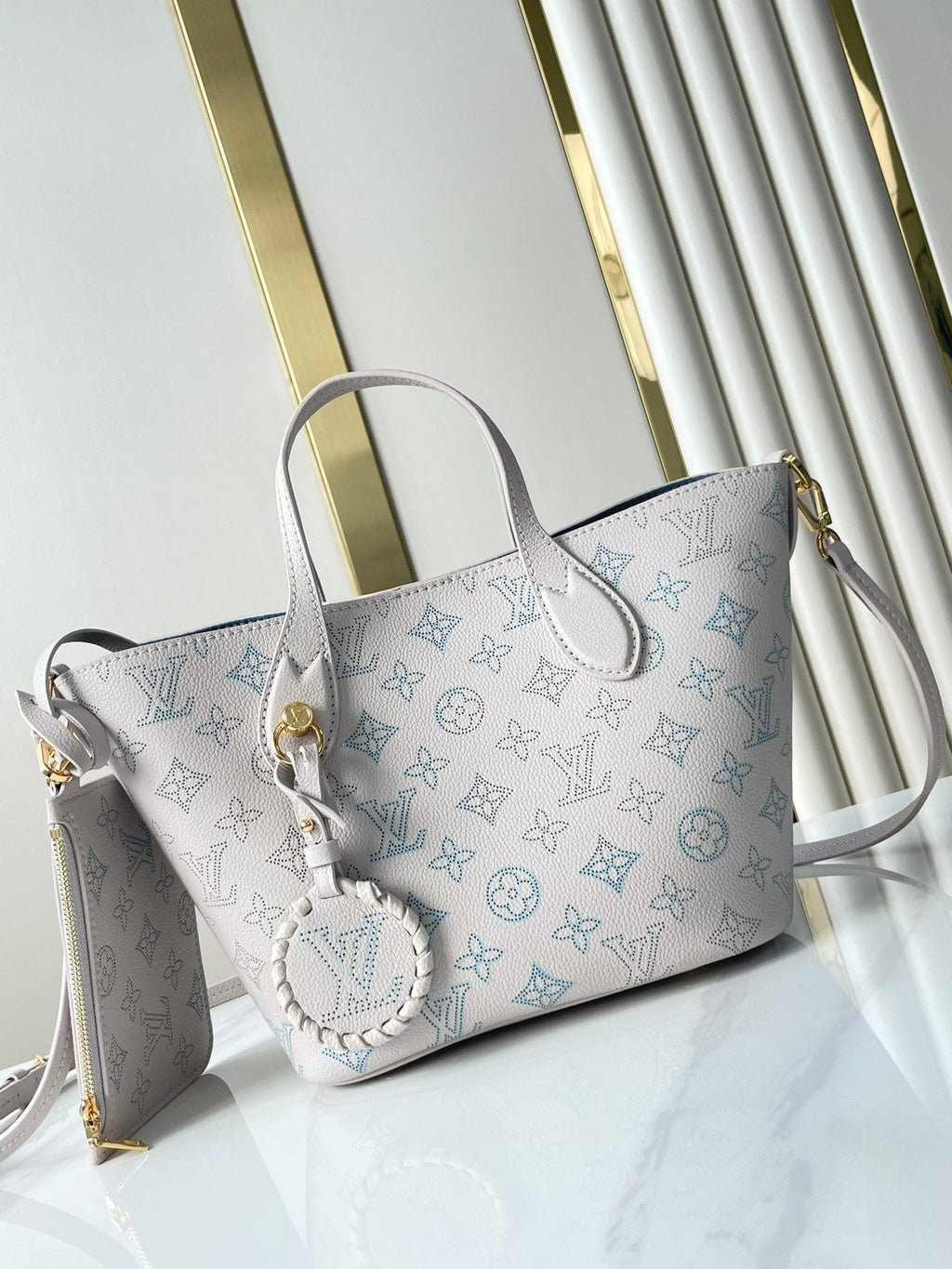 Louis Vuitton Blossom PM 20 in Blume Perforated Calfskin Bag