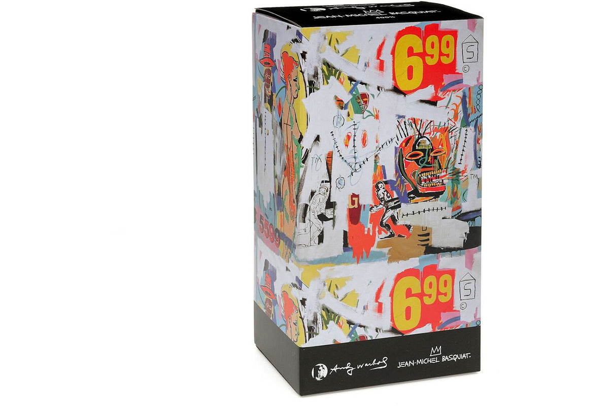 Bearbrick Andy Warhol x JEAN-MICHEL BASQUIAT #4 400% - view 3