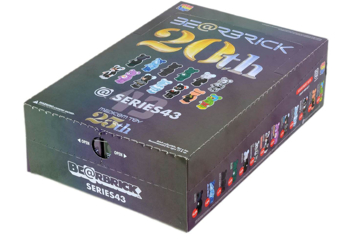 Bearbrick Series 43 Sealed Case 100% (24 Blind Boxes) - view 1