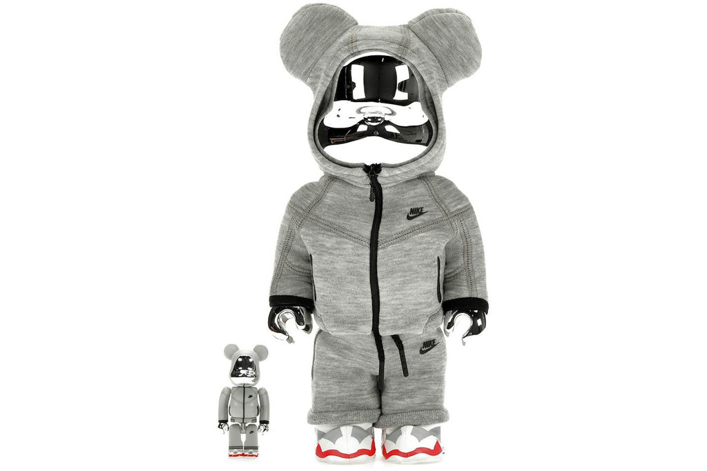 Bearbrick x Nike Tech Fleece N98 100% & 400% Set - view 1
