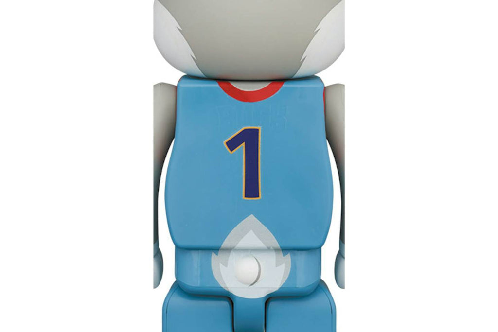 Bearbrick x Space Jam: A New Legacy Rabbrick Bugs Bunny 100% & 400% Set Grey - view 4