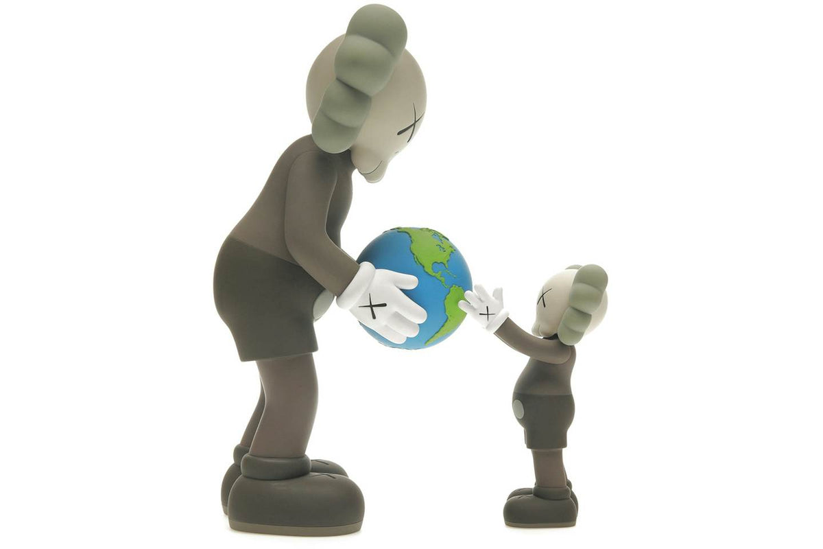 KAWS THE PROMISE Vinyl Figure Brown - view 1