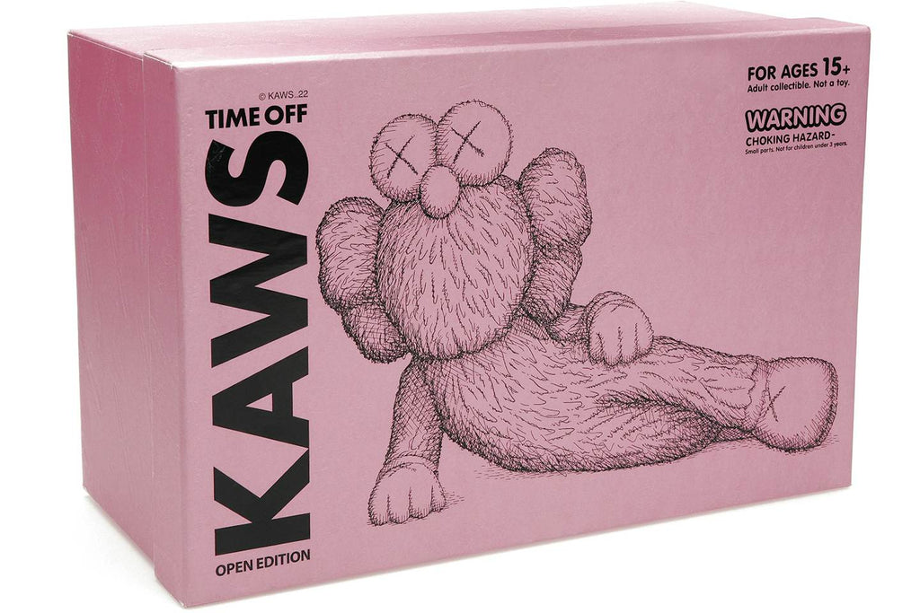 KAWS TIME OFF Vinyl Figure Pink - view 2