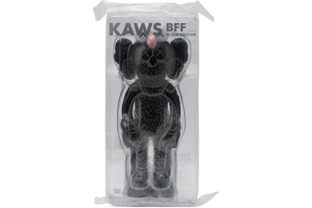 KAWS BFF Open Edition Vinyl Figure Black - view 2