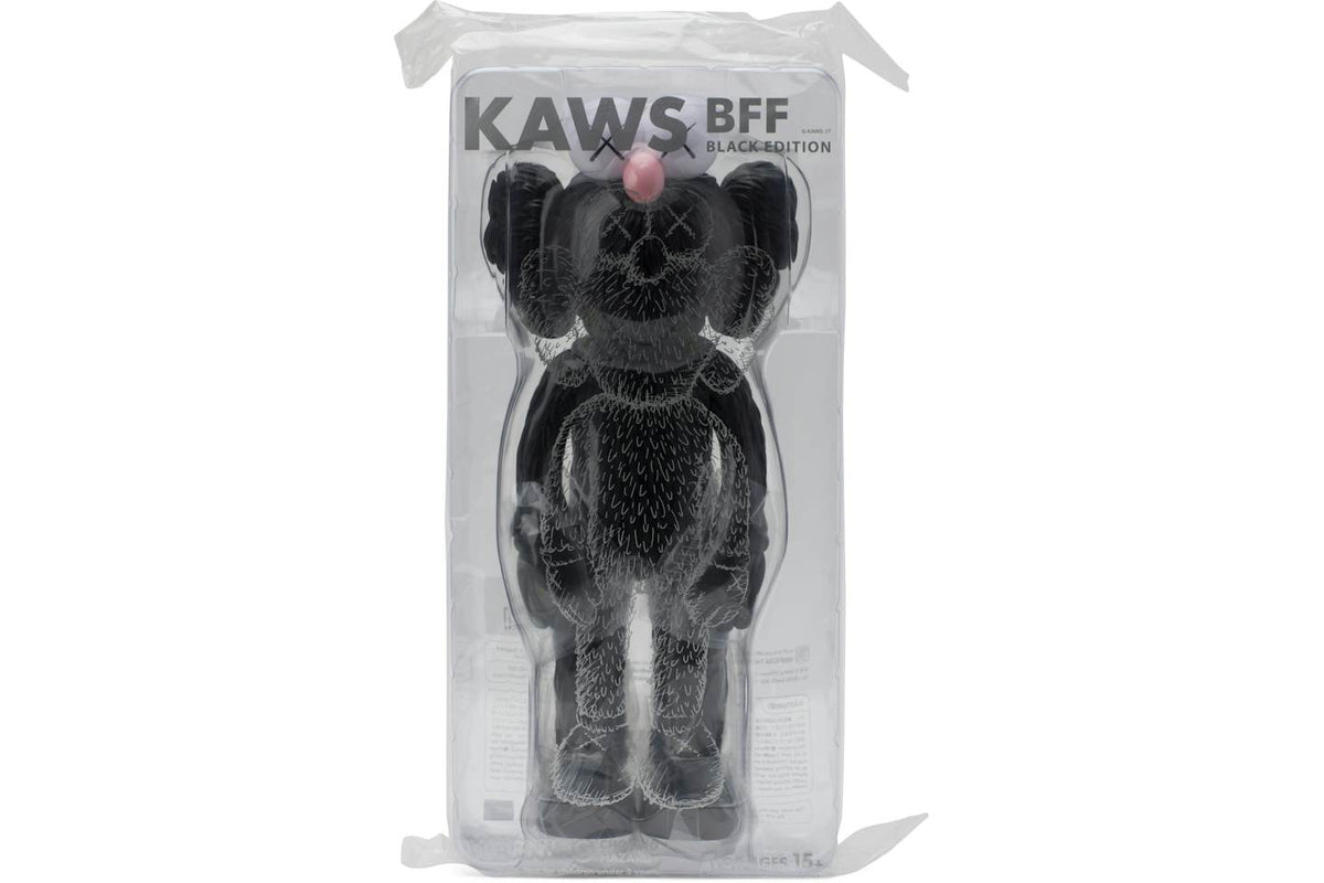 KAWS BFF Open Edition Vinyl Figure Black - view 2