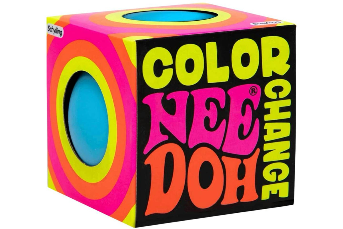 NeeDoh Color Changing Squishy Fidget Toy Blue