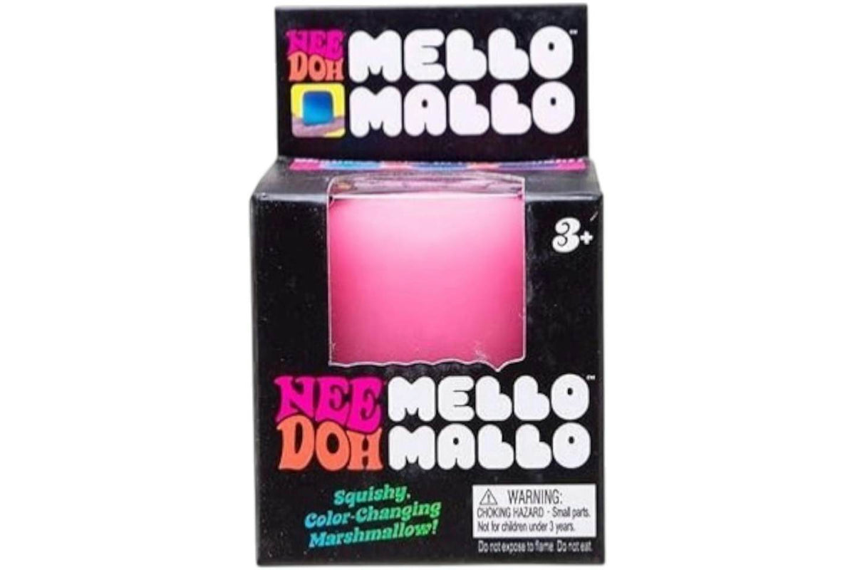 NeeDoh Mello Mallo Squishy Fidget Toy Pink