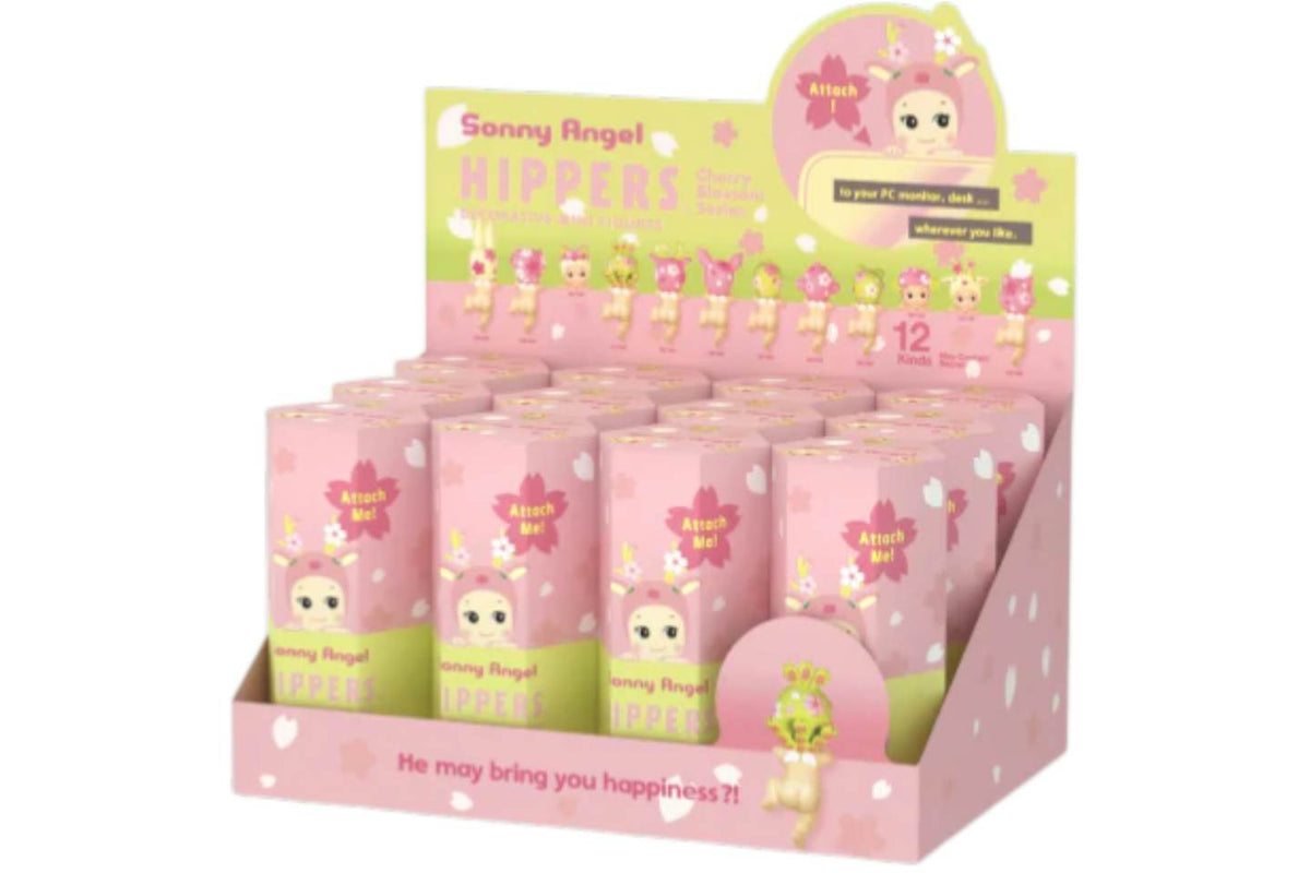 Sonny Angel HIPPERS Cherry Blossom Series Sealed Case (12 Blind Box)