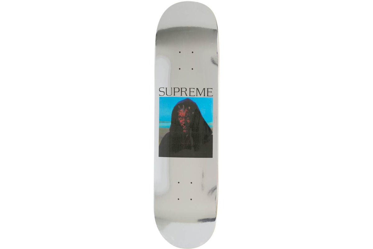 Supreme Sith Skateboard Deck Silver