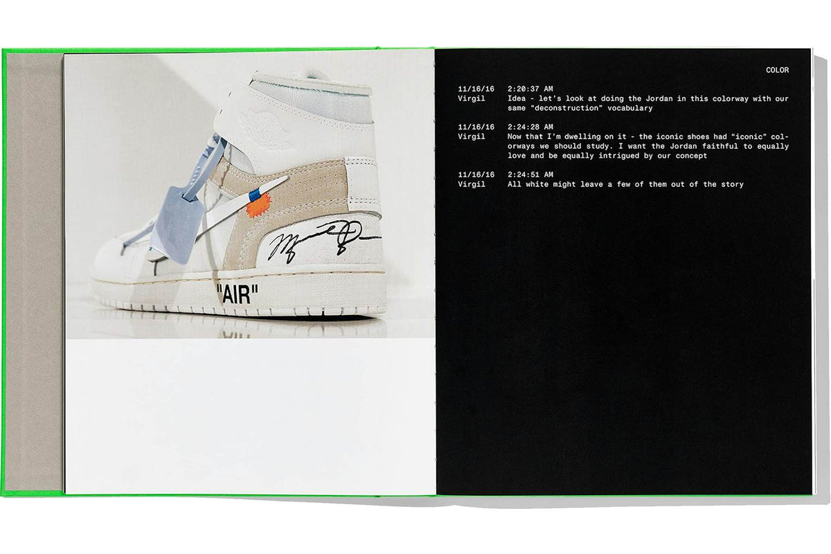 Virgil Abloh x Nike ICONS "The Ten" Something's Off Book - view 4