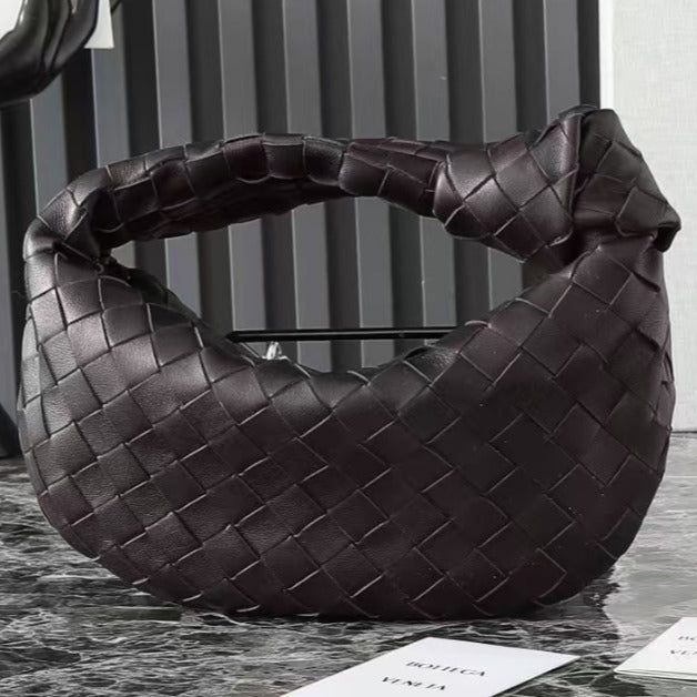 Bottega Veneta 25S Mini Jodie 26 in Chocolate Brown Calfskin Bag
