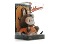 Pop Mart Labubu Happy Halloween Party Series-Sitting Pumpkin Vinyl Plush Pendant