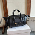 Celine 25S New Luggage 36mm in Black Calfskin Gold Hardware Bag