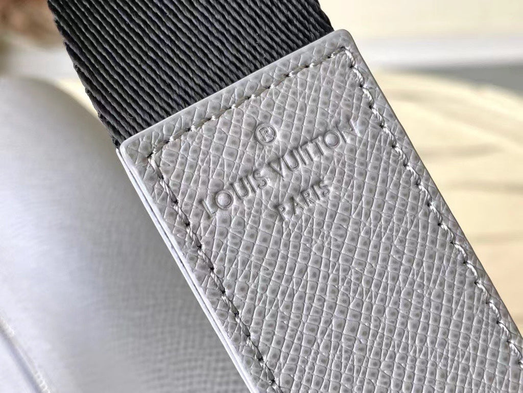 Louis Vuitton District PM 26 in Dove Gray Calfskin Bag
