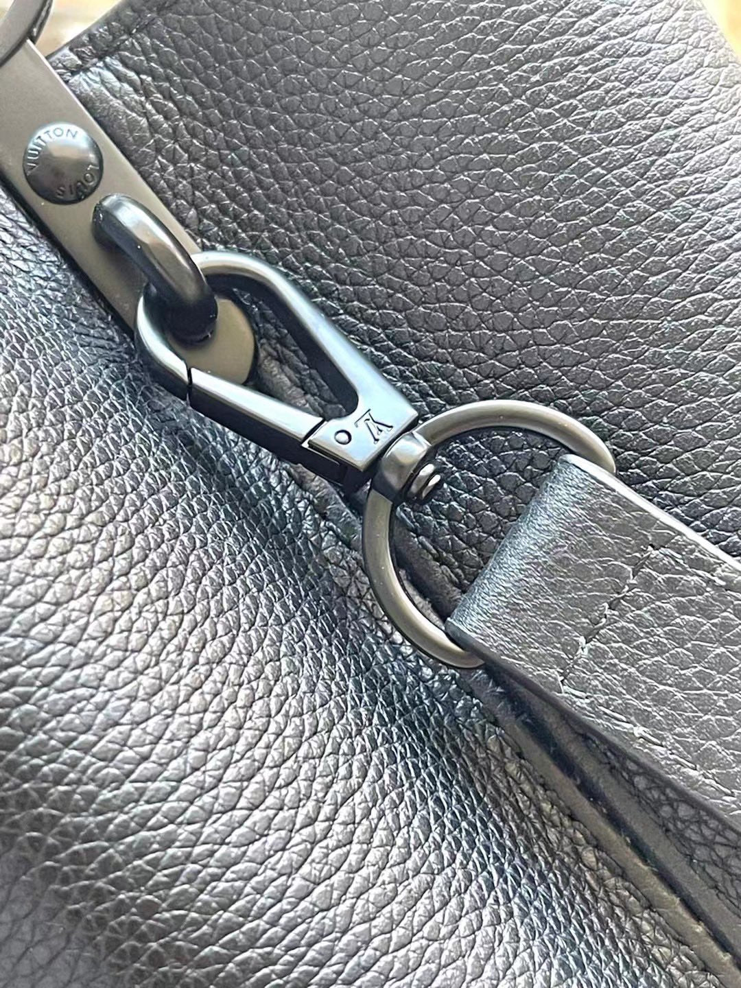 Louis Vuitton Capucines East-West 27 in Black Taurillon Bag