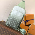 Louis Vuitton Avenue Slingbag 31 in White and Black Ombre Monogram Canvas Bag