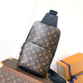 Louis Vuitton Avenue Slingback 31 in Brown Monogram Canvas Bag