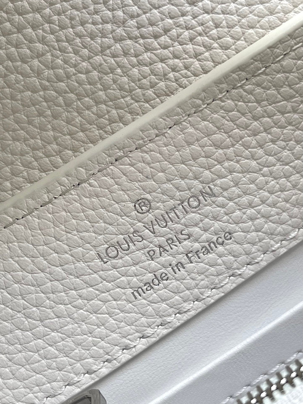 Louis Vuitton Capucines East-West Mini 22 in White Calfskin Silver Hardware Bag