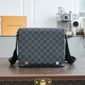 Louis Vuitton District 25 in Grey Black Damier Graphite Canvas Bag