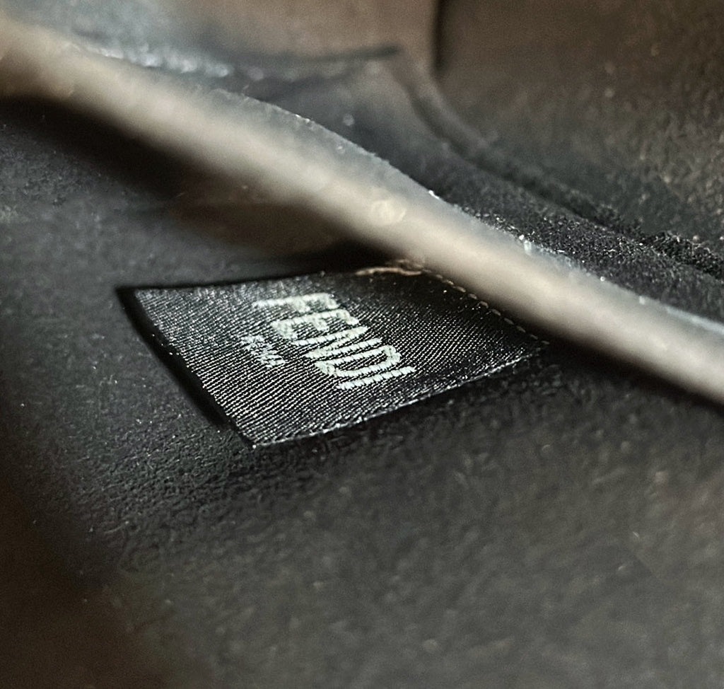 Fendi 27 Bag in Black Calfskin with Gold Hardware