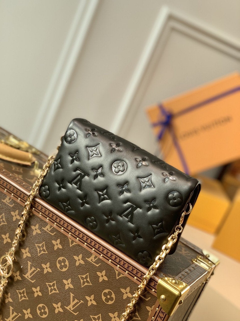 Louis Vuitton Coussin PM H27 Black Bag